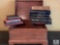 Wooden Box with Books Inside - 8 x 15