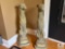 Garden Statuary, French Lurcher Dogs. Approximately 20 Inches Tall