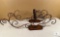 Pair of Metal Sconces - 39 x 12