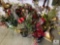 Large Lot of Floral and Christmas Items