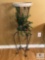 Metal Plant Stand with Artificial Vines, 47