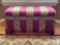 Rose Hill Co. Upholstered Ottoman with Cabriole Legs, 36.5
