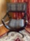 Leopard Print Renaissance Style Chair, 37