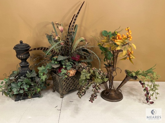 Mixed Lot of Greenery and Floral Arrangement