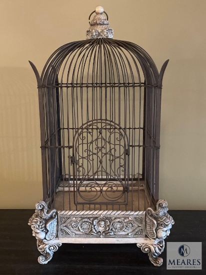 Metal Decorative Bird Cage - 27 x 14