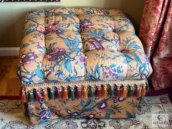Rolling Cushioned Ottoman