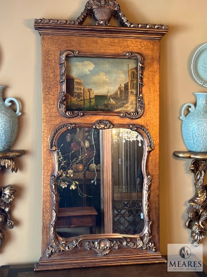 Ornate Decorator Style Mirror, 20" x 24"