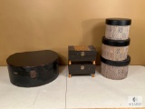 Lot of Trinket/Hat Boxes