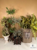Mixed Lot of Topiaries and Greenery