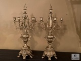 Vintage Candleabra Pair - Italian Made