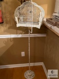 Vintage Art Deco Bird Cage - 65.5 x 17