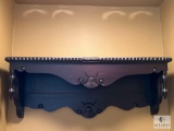 Wood Carved Wall Shelf
