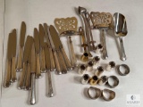 Silverplate Serving and Tableware Lot