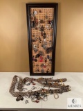Lot of Ladies Fashion Earrings - Many are Handmade