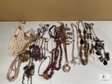 Lot of Ladies Fashion Necklaces - Many are Handmade