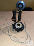 Vintage Candlestick Telephone by The Candlestick Telephone, American Telecommunications Corp.