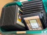Basket Lot of Approximately 19 Frames and Framed Art