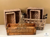 Six Assorted Baskets