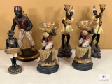 Variety of Statues and Candleholders, 8