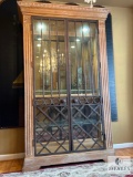 Drexel Heritage Bel Aire Lighted Curio Cabinet, Made in the USA