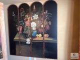 Four-Panel Hinged Wall Hanging