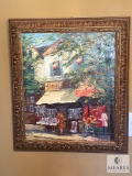 Framed and Signed Painting