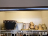 Assorted Lamp Shades, Varying Styles and Sizes
