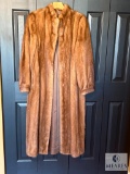 Beautiful Full Length Ladies Jacket, No Tags, Believed to be Fur, Medium- Large