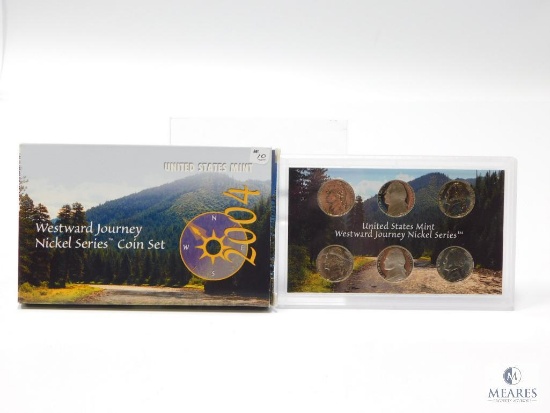 2004 Proof & BU U.S. Mint Westward Journey Nickel Series