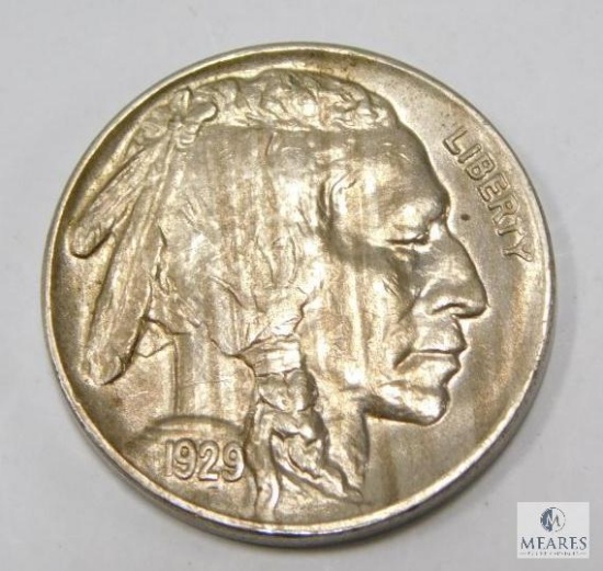 1929 Buffalo Nickel, XF-AU