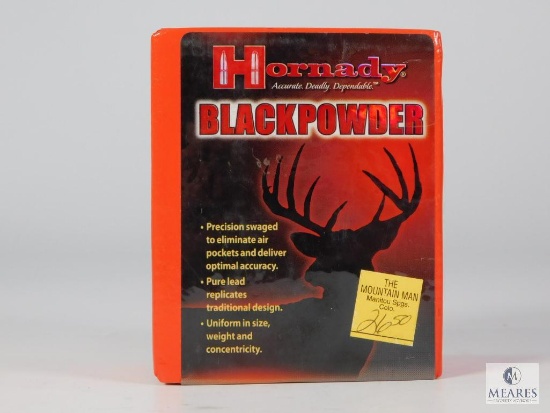 100 Hornady Black Powder Lead Round Balls 54 Cal .520"