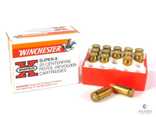 15 Rounds Winchester Super-X45 Automatic, 230 Grain Full Metal Case