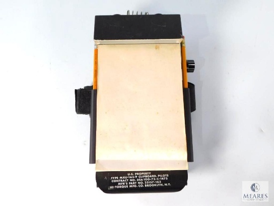 U.S. Property Type MXU-163/P Clipboard