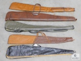 Lot of Five Soft Rifle Cases