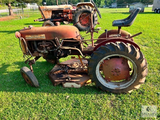 McCormick FarmAll Cub Tractor with Belly Mower - Year Unknown