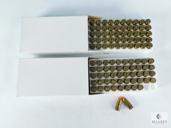 100 Rounds Georgia Arms 9mm Parabellum 124 Grain FMJ NATO
