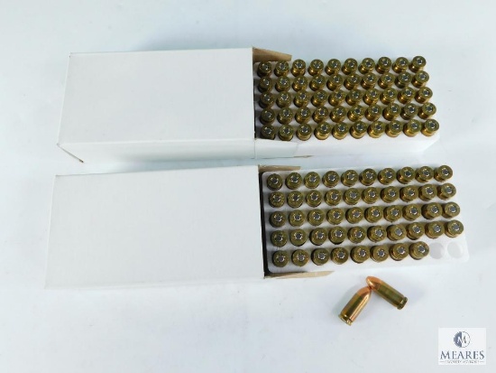 100 Rounds Georgia Arms 9mm Parabellum 124 Grain FMJ NATO