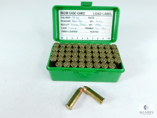50 Rounds Midway .38 Special 158 Grain Speer FMJ