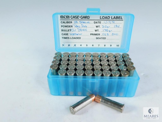 50 Rounds Western Copper .38 Special 148 Grain DEWC