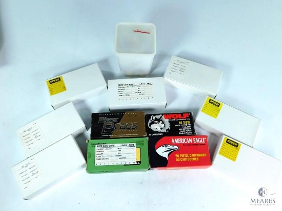 Mixed Lot of 40 S&W Rounds