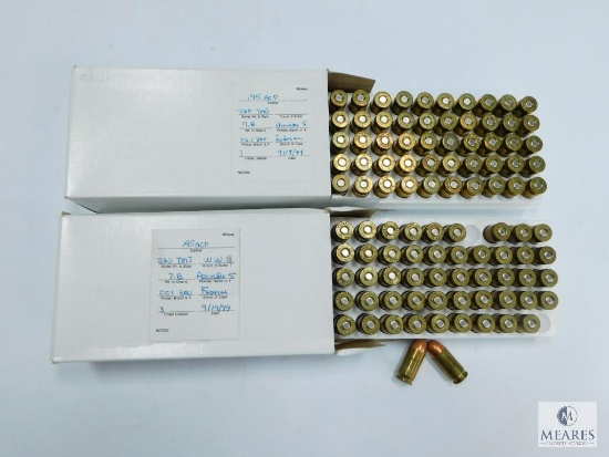 100 Rounds .45 ACP 230 Grain