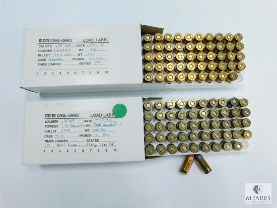 100 Rounds .45 ACP 230 Grain