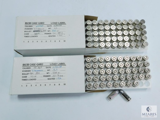 100 Rounds .45 ACP 230 Grain BX LRN