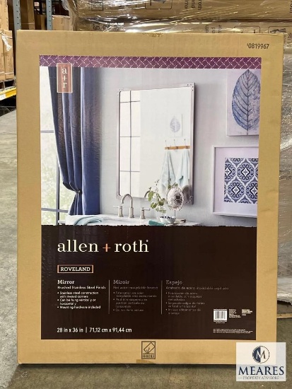 Case of Two - NEW in the Box allen + roth ROVELAND Mirror