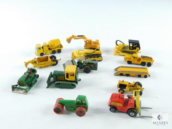 Approximately 13 Toy Construction Vehicles