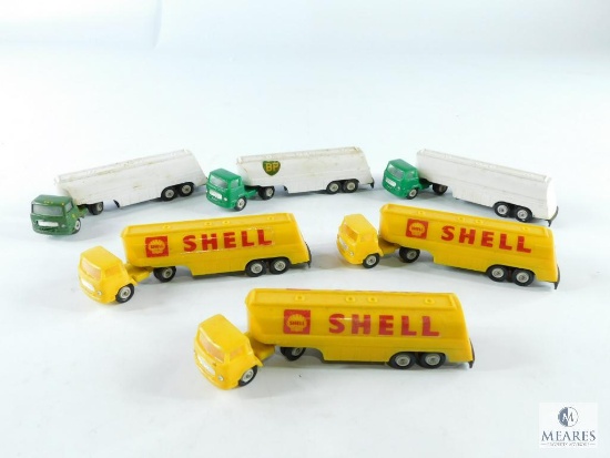 Approximately 6 Toy Tanker Trucks