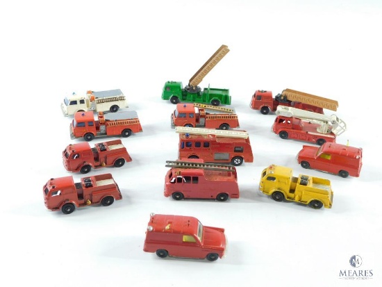 Approximately 13 Toy Firetrucks
