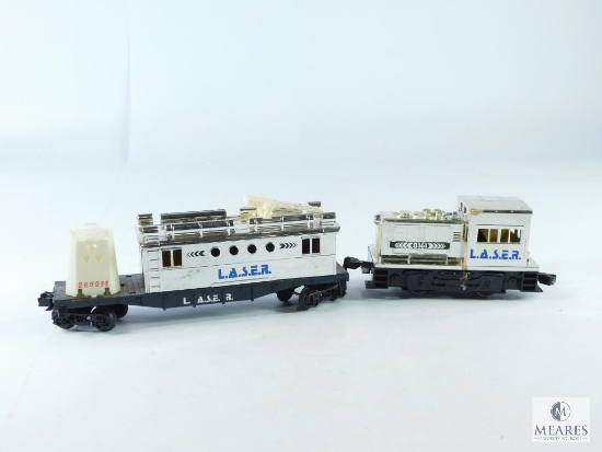 L.A.S.E.R. 8161 Train Engine and Train Car