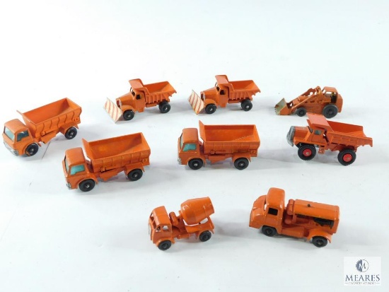 Approximately 9 Toy Trucks