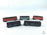 Five Miniature Hopper Cars